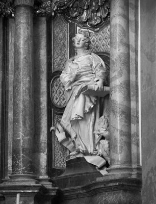 Johannesaltar — Heiliger Johannes Evangelist