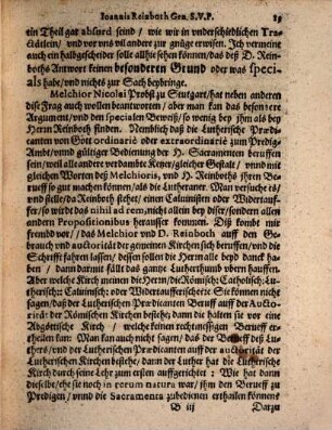 Verlorner Sturm Johannis Reinboths Holsteinisch General-Superintendenten