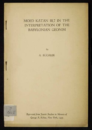 Moed Katan III,7 in the interpretation of the Babylonian Geonim
