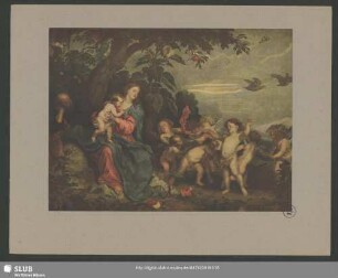 3. A. van Dyck: Hlge. Familie mit Rebhühnern