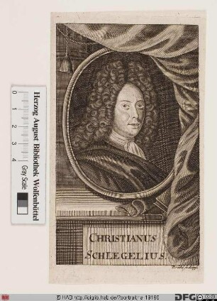 Bildnis Christian Schlegel