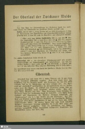 Der Oberlauf der Zwickauer Mulde