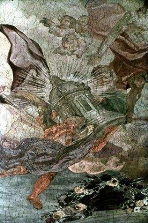 Gottvater, Christus, Heilige und Engel