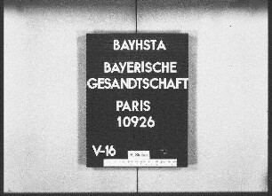 Roesle, Michael, Reallehrer in München, Entleihung von altfranzösischen Handschriften aus der Nationalbibliothek in Paris und der Bibliothek in Brüssel