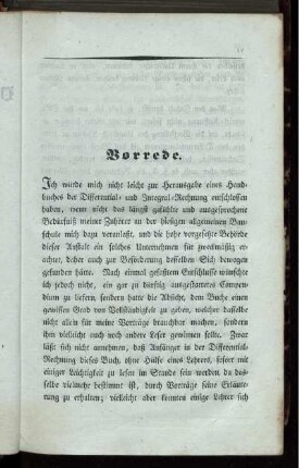 Vorrede.