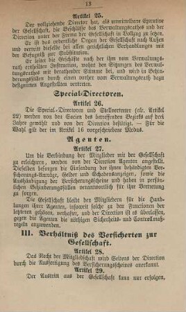 III: Verhältnis des Versicherten zur Gesellschaft