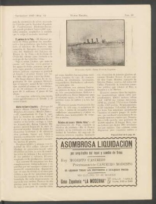 Marina de Guerra española, entrega el crucero "Reina Victoria Eugenia".