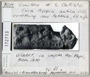 Rom, Cimitero di S. Callisto (Via Appia antica 110), Errettung des Petrus