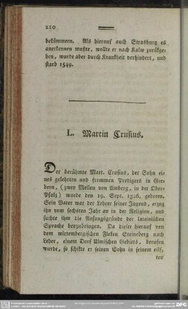 L. Martin Crusius