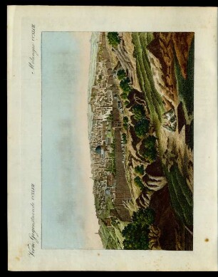 Ansicht von Jerusalem.