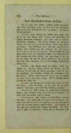 Das Kurfürstenthum Hessen