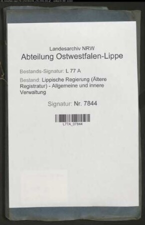 Anstellung der Schornsteinfeger, Bd. 2
