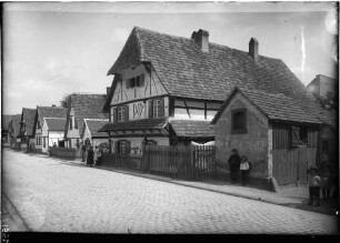Bulach Fachwerkhäuser Außenansicht