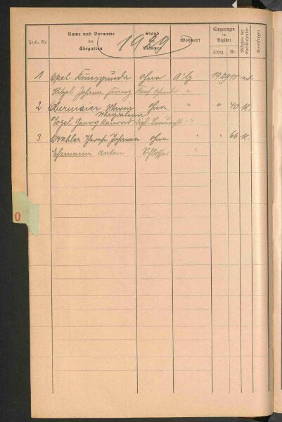 Standesamtsbuch der Stadt Aschaffenburg: Register Eheschließungen 1927 - 1929