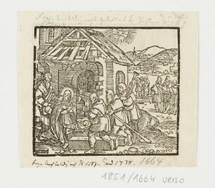 Geburt Christi, aus: "Leben Christi"
