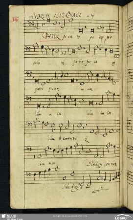 14 Andreas Pevernage: Pater peccavi in caelum