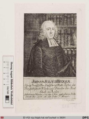 Bildnis Johann Julius Hecker