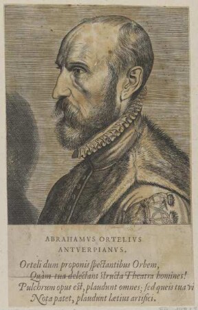 Bildnis des Abrahamvs Ortelivs