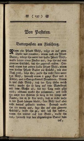 Von Pasteten