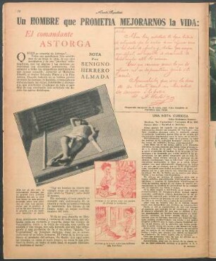 Un hombre que prometia mejorarnos la vida: El comandante Astorga : Nota por Benigno Herrero Almada