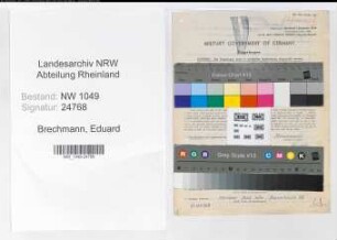 Entnazifizierung Eduard Brechmann , geb. 04.11.1900 (Betriebsleiter)