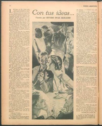 Con tus ideas... : Cuento por Severo Diaz Almagro