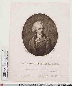 Bildnis Friedrich Wilhelm Herschel (1816 Sir William)