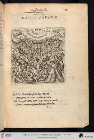 Cap. III. Lapsis satanae