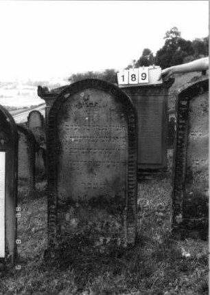 Grabstein 189