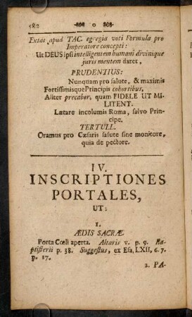582-587, IV. Inscriptiones Portales