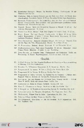 Graphik (Nr. 571-592)