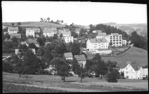Grünhainichen. Blick auf Grünhainichen