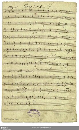 Corno I et II in F