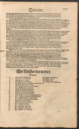 Die Bücher des newen Testaments.