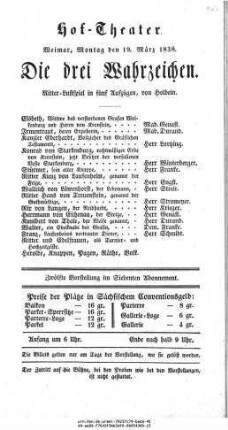 Die drei Wahrzeichen
