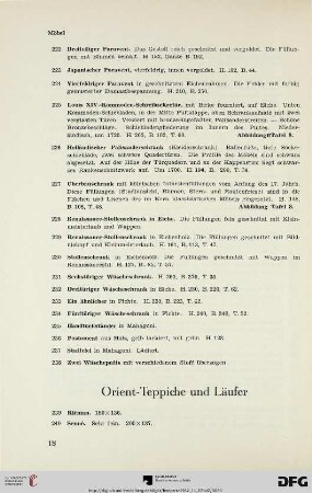 Orient-Teppiche und Läufer (Nr. 239-279)