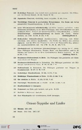 Orient-Teppiche und Läufer (Nr. 239-279)