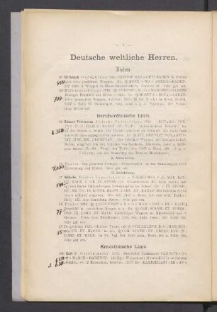 Deutsche weltliche Herren