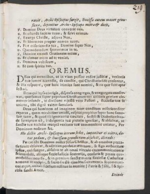 Oremus
