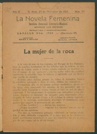 La mujer de la roca