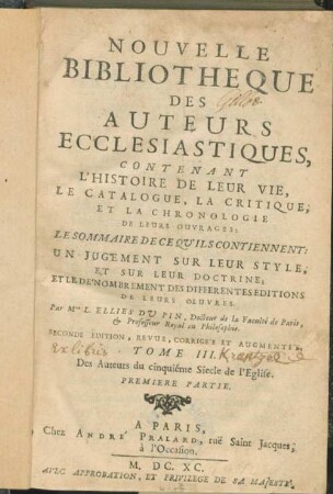 3,1: Des auteurs du 5. siècle de l'église