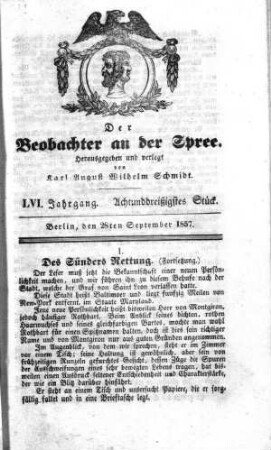 38. Stueck, 28. September 1857