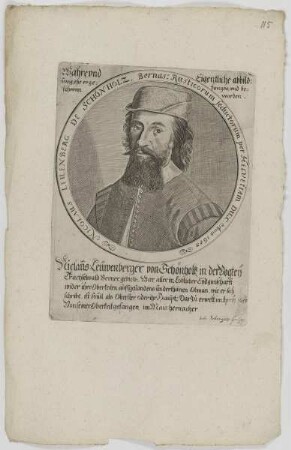 Bildnis des Nicolaus Leuenberg de Schönholz