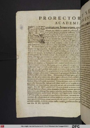 Prorector Et Senatvs Academiæ Ienensis