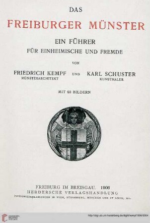 Das Freiburger Muenster : ein Führer für Einheimische und Fremde