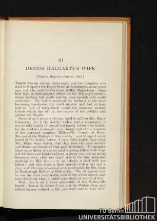 III Dennis Haggarty's wife