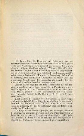 Multiple Atresieen und Stenosen des Darmrohrs bei einem neugeborenen Knaben : Inaug.-Diss. d. U. Strassburg