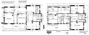 Bad Friedrichshall-Kochendorf: Empfangsgebäude Grundrisse EG,1.OG