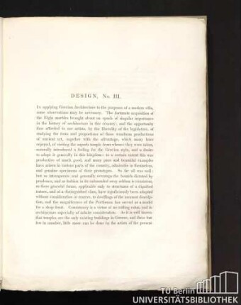 Design, No. III.