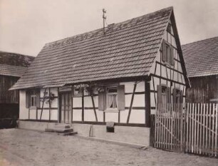 Haus 73. Fachwerk. Bauernhaus